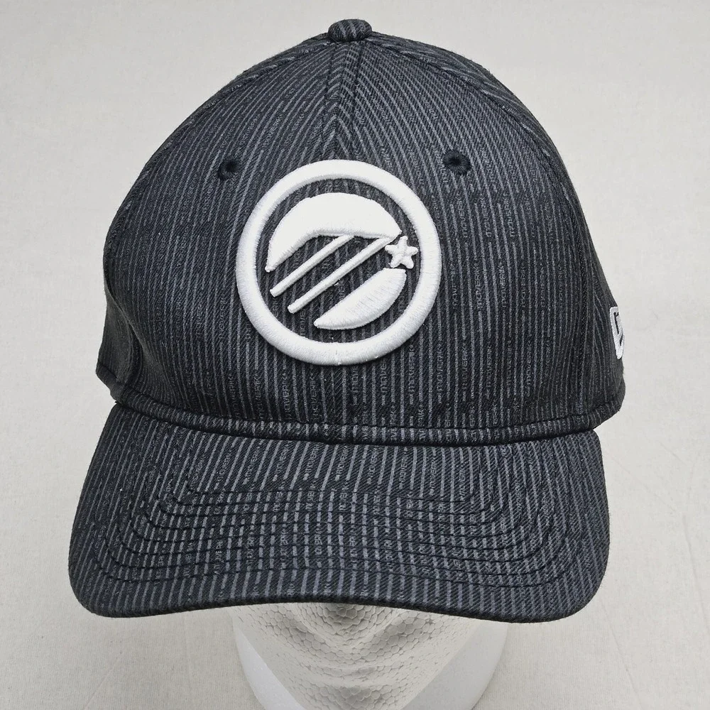 Cascade Maverik Hat Black New Era 39THIRTY Lacrosse Hockey Stretch Fit Cap